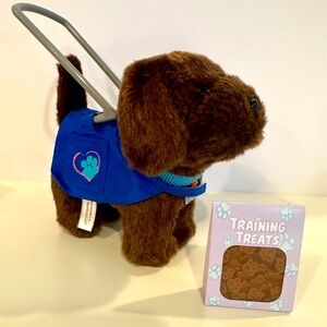 American Girl “Chocolate Chip” Dog and Service Dog Set (Retired)